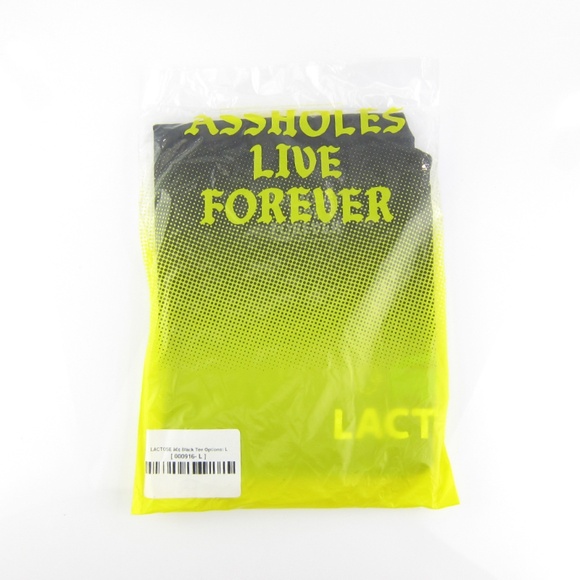 Assholes Live Forever ALF Lactose Lacoste Alligator Tee T-Shirt Large Unisex NEW - Picture 3 of 3